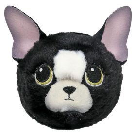 Ty Beanie Bouncers plüss labda – Doodle, a fekete kutya (10 cm)