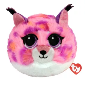 Ty Beanie Bouncers plüss labda – Lex, a rózsaszín hiúz (10 cm)