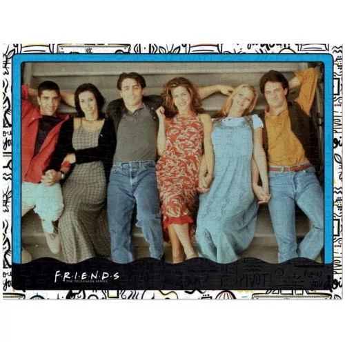 Winning Moves Puzzle – Jóbarátok – Stairs (1000 db)