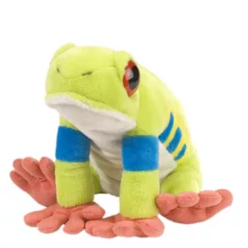 Wild Republic Cuddlekins plüss vörösszemű levelibéka – 30 cm