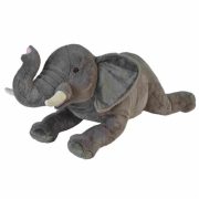 Óriás afrikai elefánt plüss figura (76 cm)