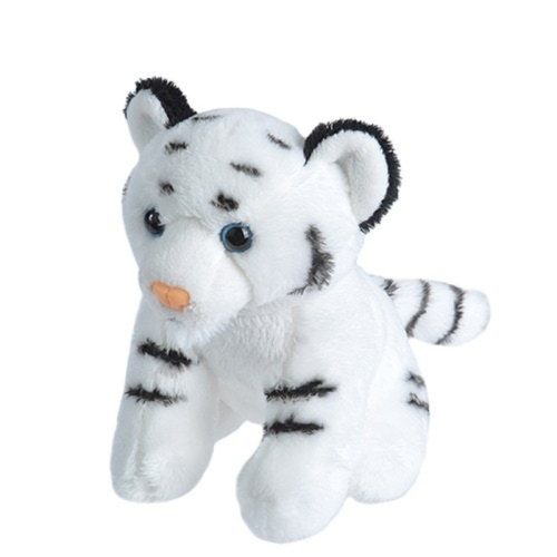 Fehér Tigris plüss figura (13 cm)