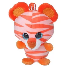 Tigris klips – illatos plüss kulcstartó mandarin illattal (10 cm)