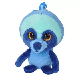 Lajhár klips – illatos plüss kulcstartó málna illattal (10 cm)