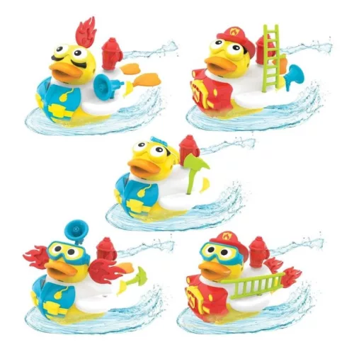 Yookidoo Kacsás fürdőjáték – Építsünk tűzoltóautót!