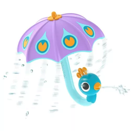 Yookidoo fürdőjáték – Vízzel tölthető páva esernyő lila