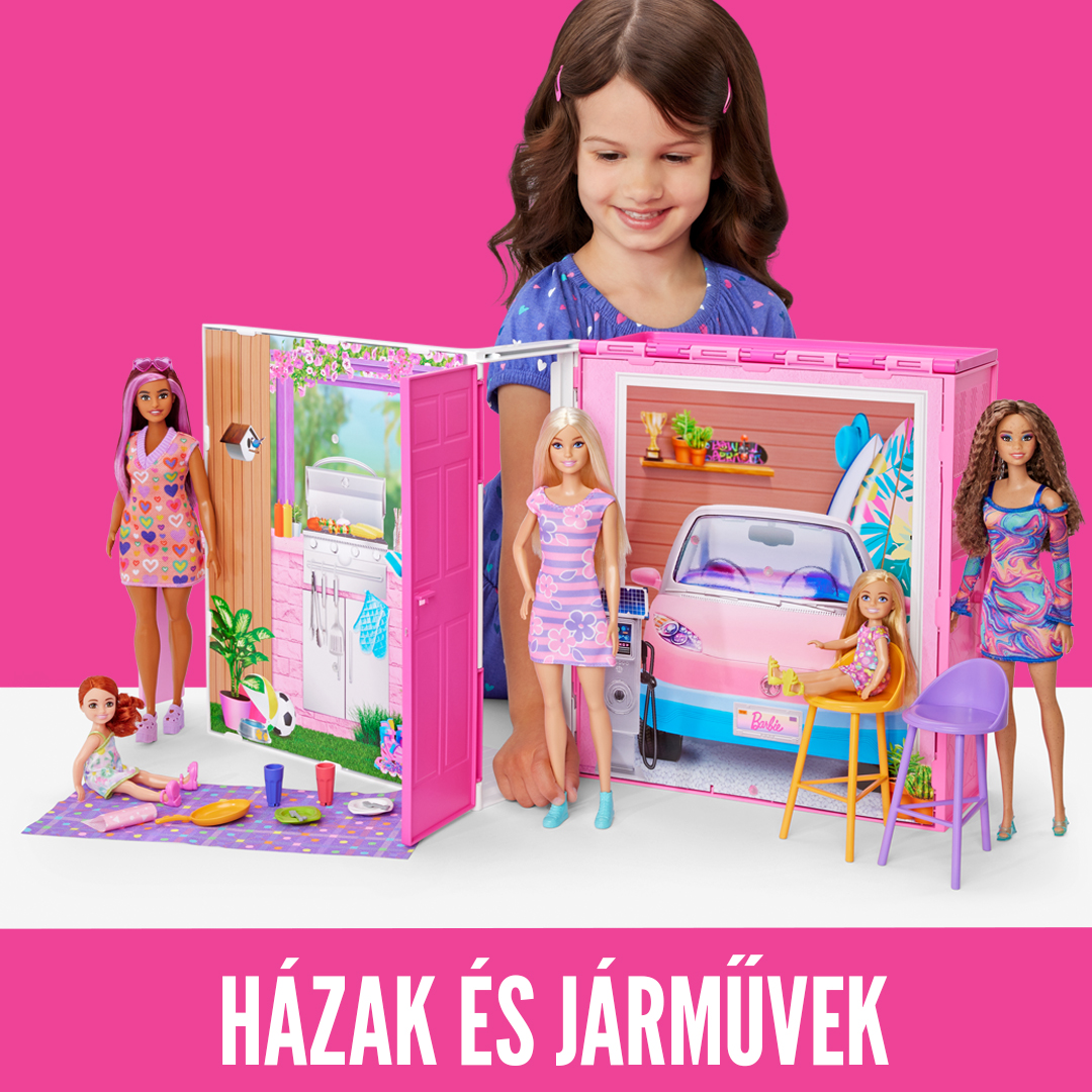 Barbie házak és járművek