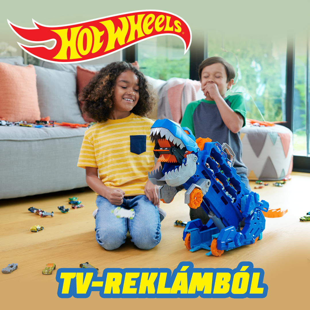 Hot Wheels termékek TV-reklámból