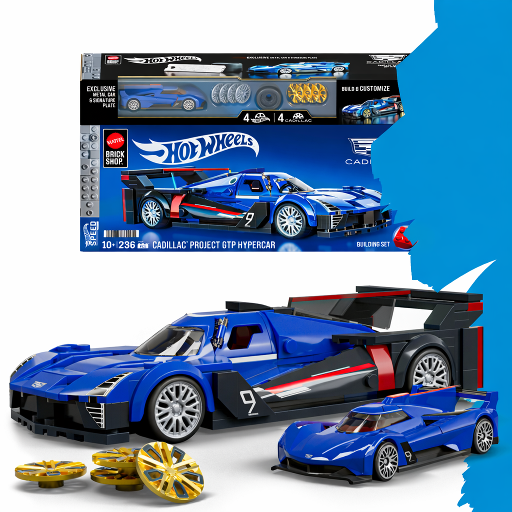 A Mattel Brick Shop 2026-tól Magyarországon is új korszakot nyit az autómodellek világában