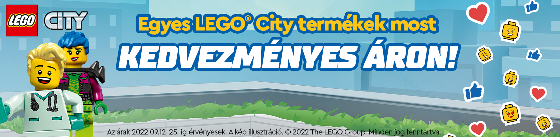 LEGO City készletek kedvezményes áron